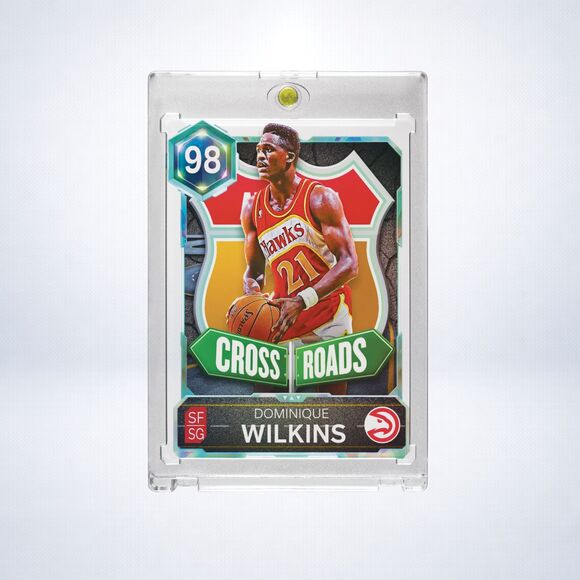 Other - Dominique Wilkins Atlanta Hawks Crossroads Custom Holographic Collectible (SP)